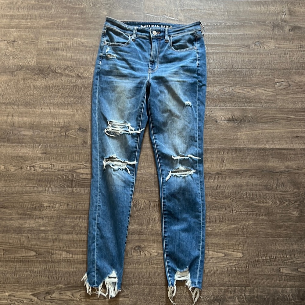 American Eagle Next Level Super High Rise Stretch Jegging. Size 8R. Like new